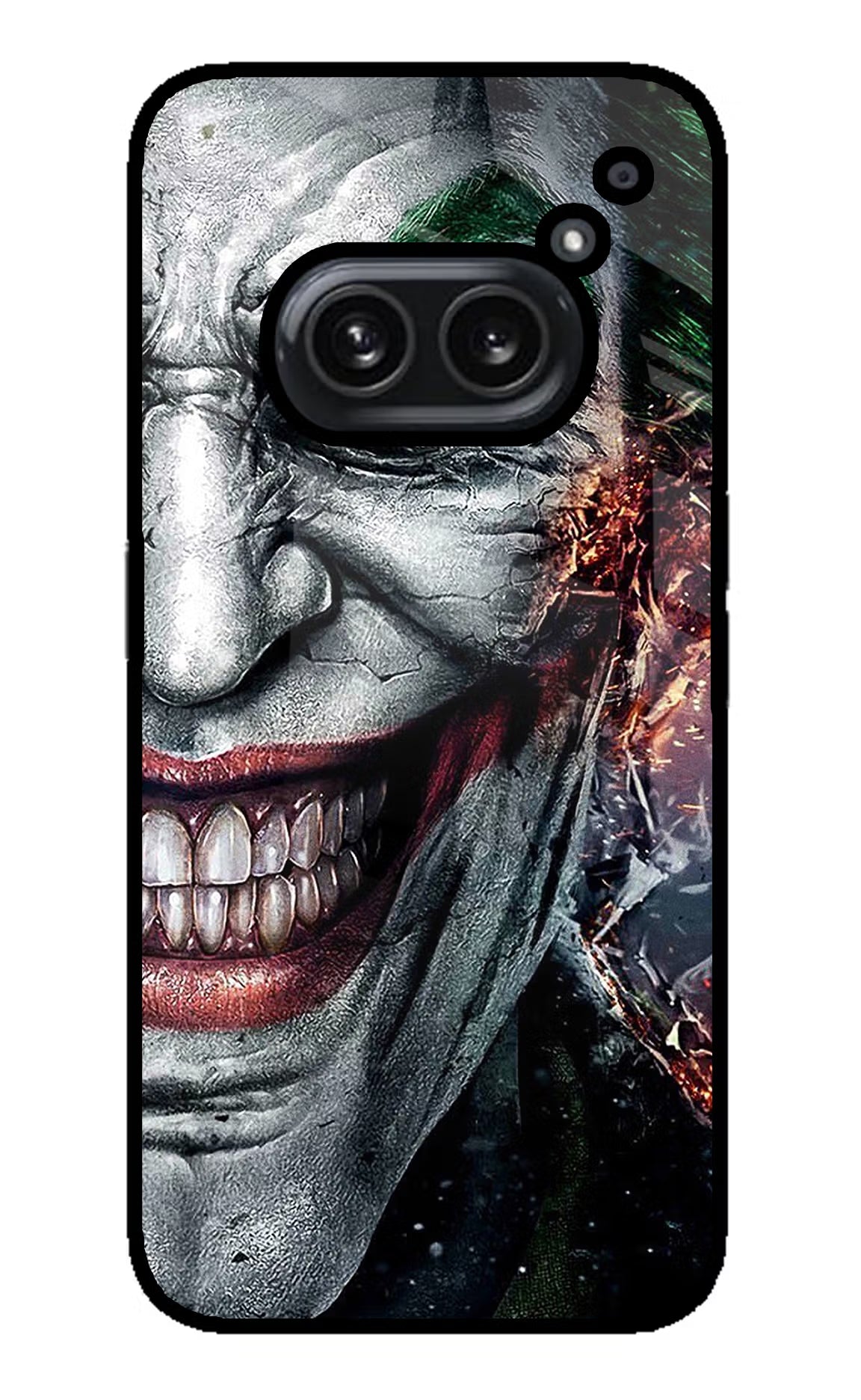 Joker Cam Nothing Phone 2A Plus Glass Case Back Cover by Casekaro