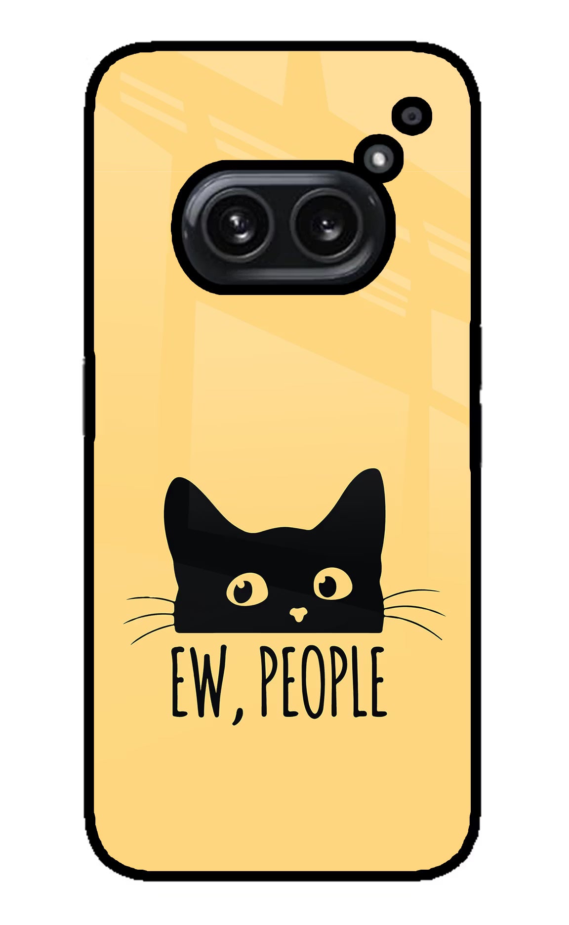 Ew People Catitude Nothing Phone 2A Plus Glass Case