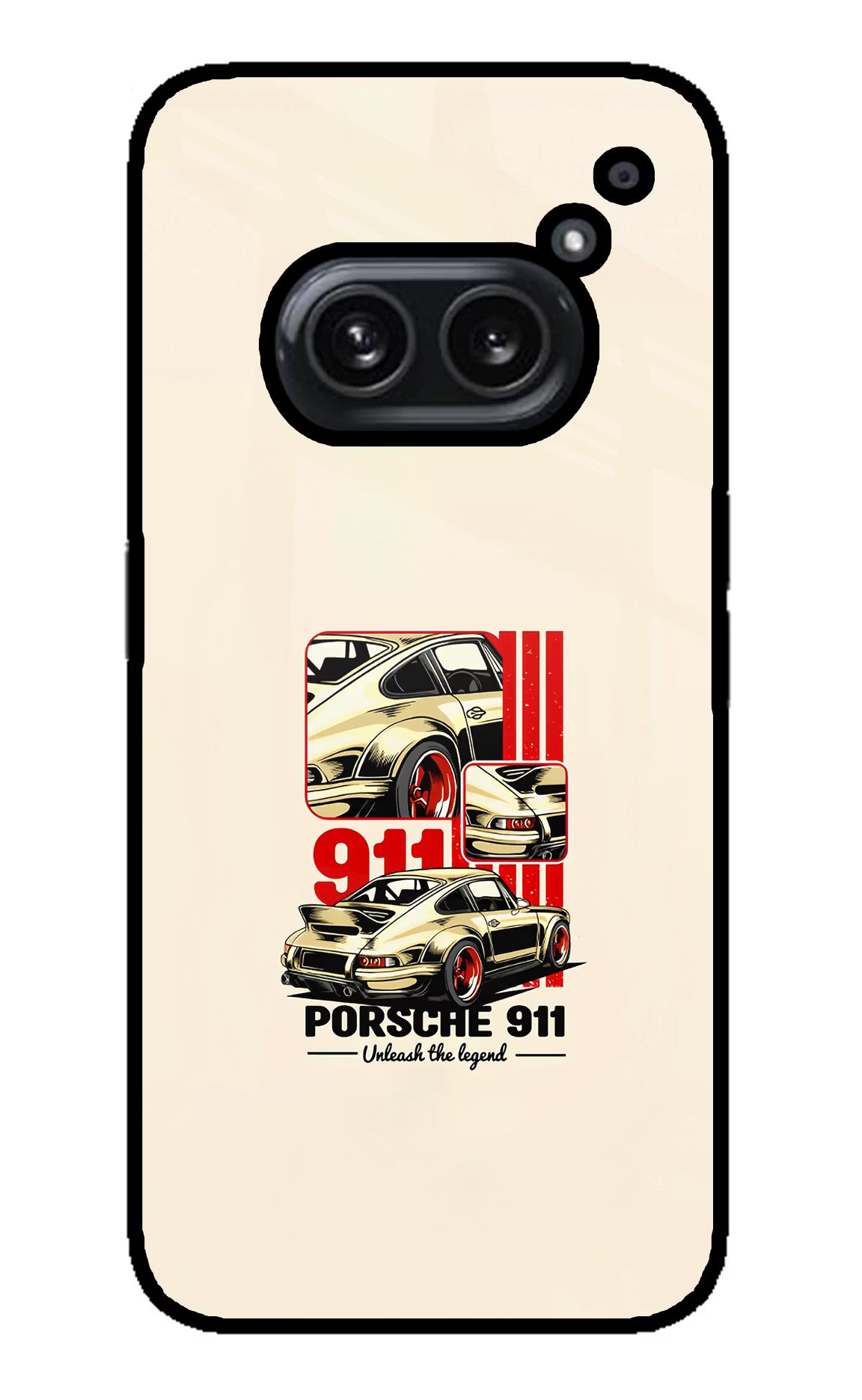 Classic Porsche 911 Nothing Phone 2A Plus Glass Case