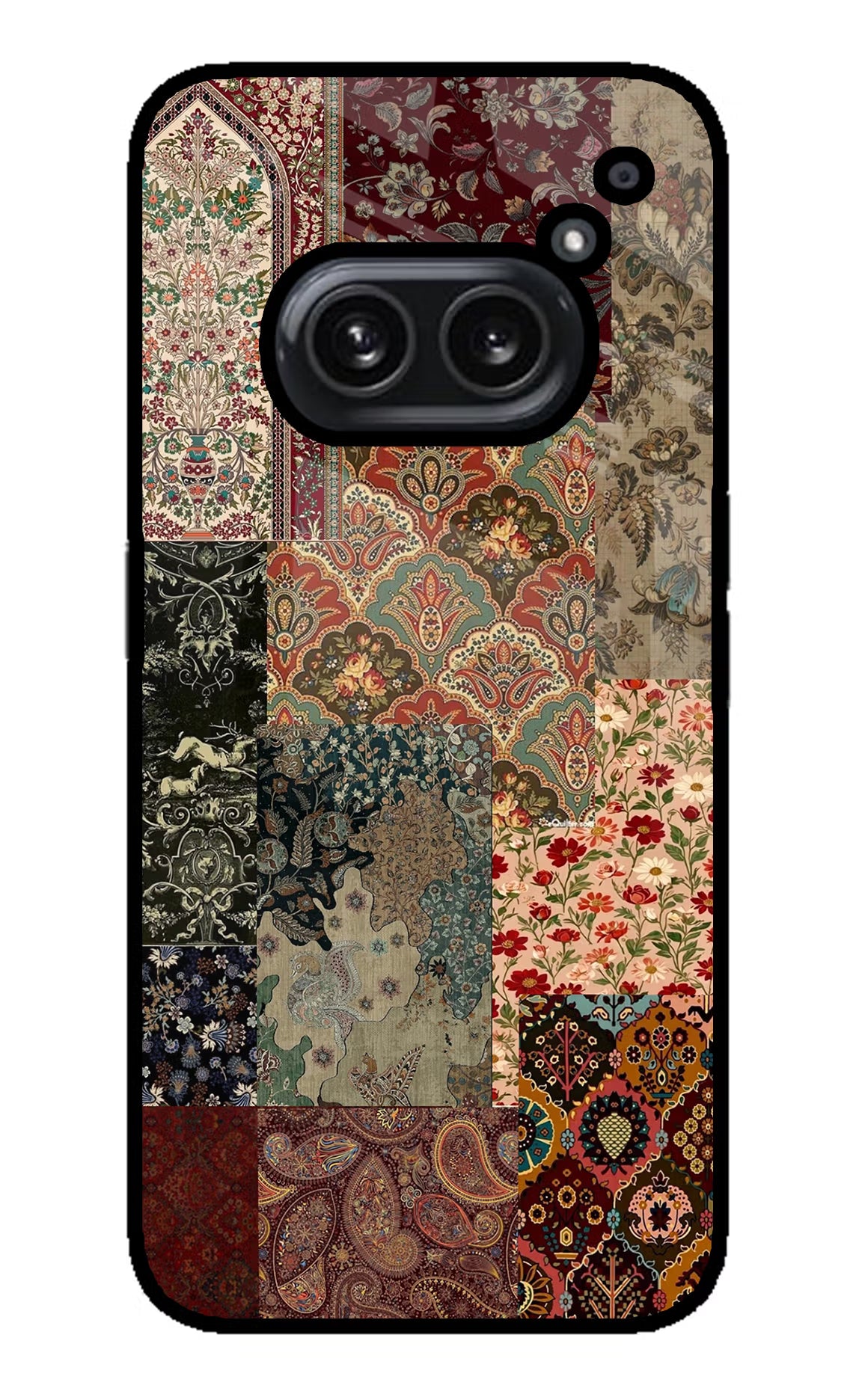 Desi Print Nothing Phone 2A Plus Glass Case Back Cover by Casekaro