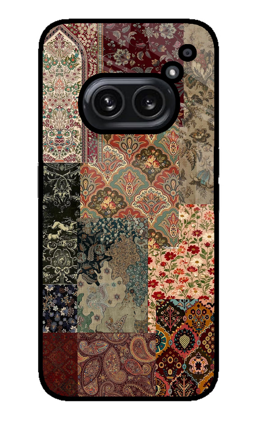 Desi Print Nothing Phone 2A Plus Back Cover, Metal case