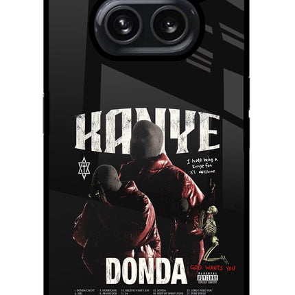 Donda Kanye West Nothing Phone 2A Plus Glass Case