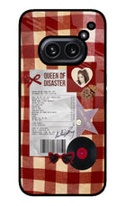 Queen of Disaster Nothing Phone 2A Plus Glass Case
