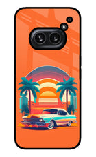 Palm Drive 80s Nothing Phone 2A Plus Glass Case