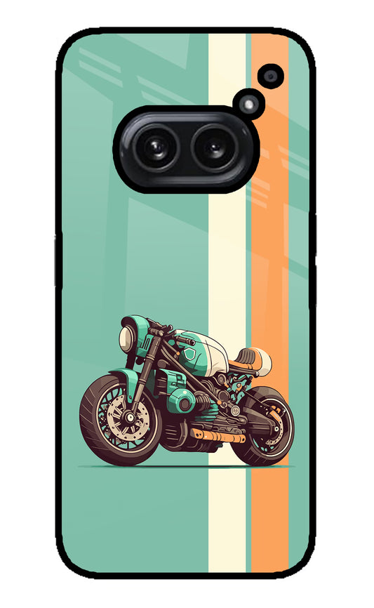 Striped Moto Drift Nothing Phone 2A Plus Glass Case
