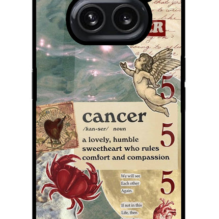 Cancer Zodiac Nothing Phone 2A Plus Glass Case