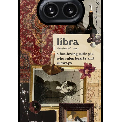 Libra Zodiac Nothing Phone 2A Plus Glass Case