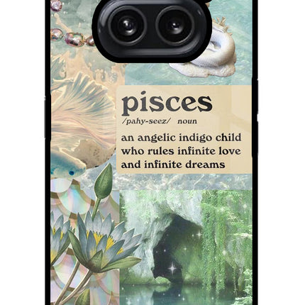 Pisces Zodiac Nothing Phone 2A Plus Glass Case