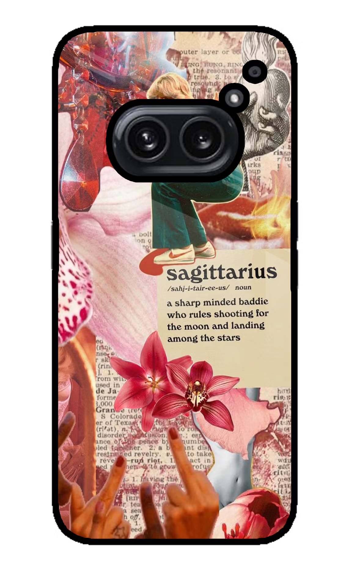 Sagittarius Zodiac Nothing Phone 2A Plus Glass Case