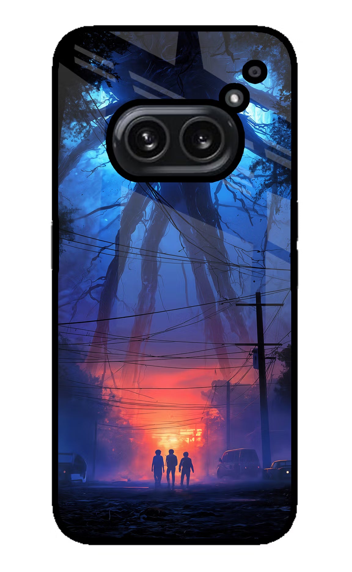 Ordinary Things Shadow Nothing Phone 2A Plus Glass Case Back Cover by Casekaro