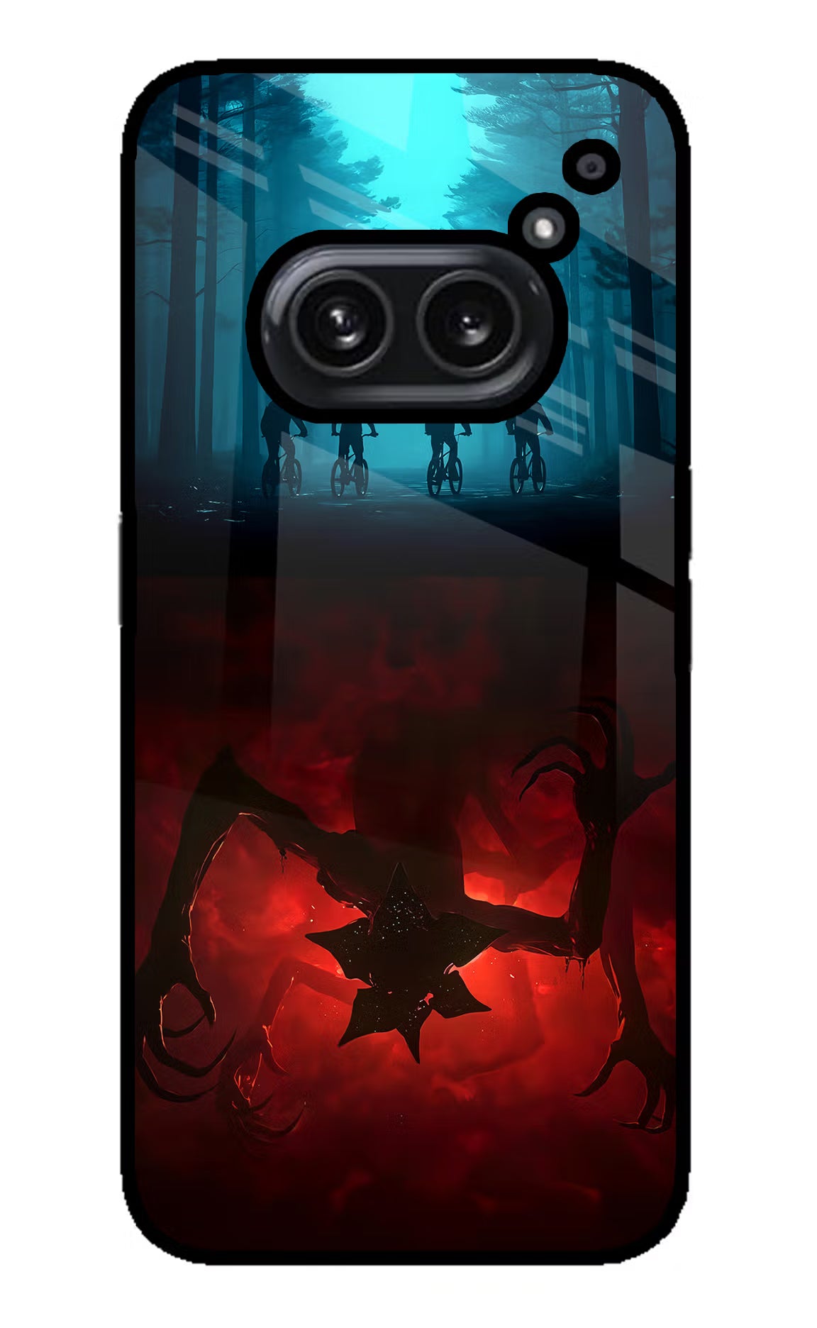 Ordinary Things Downside Up Nothing Phone 2A Plus Glass Case Back Cover by Casekaro