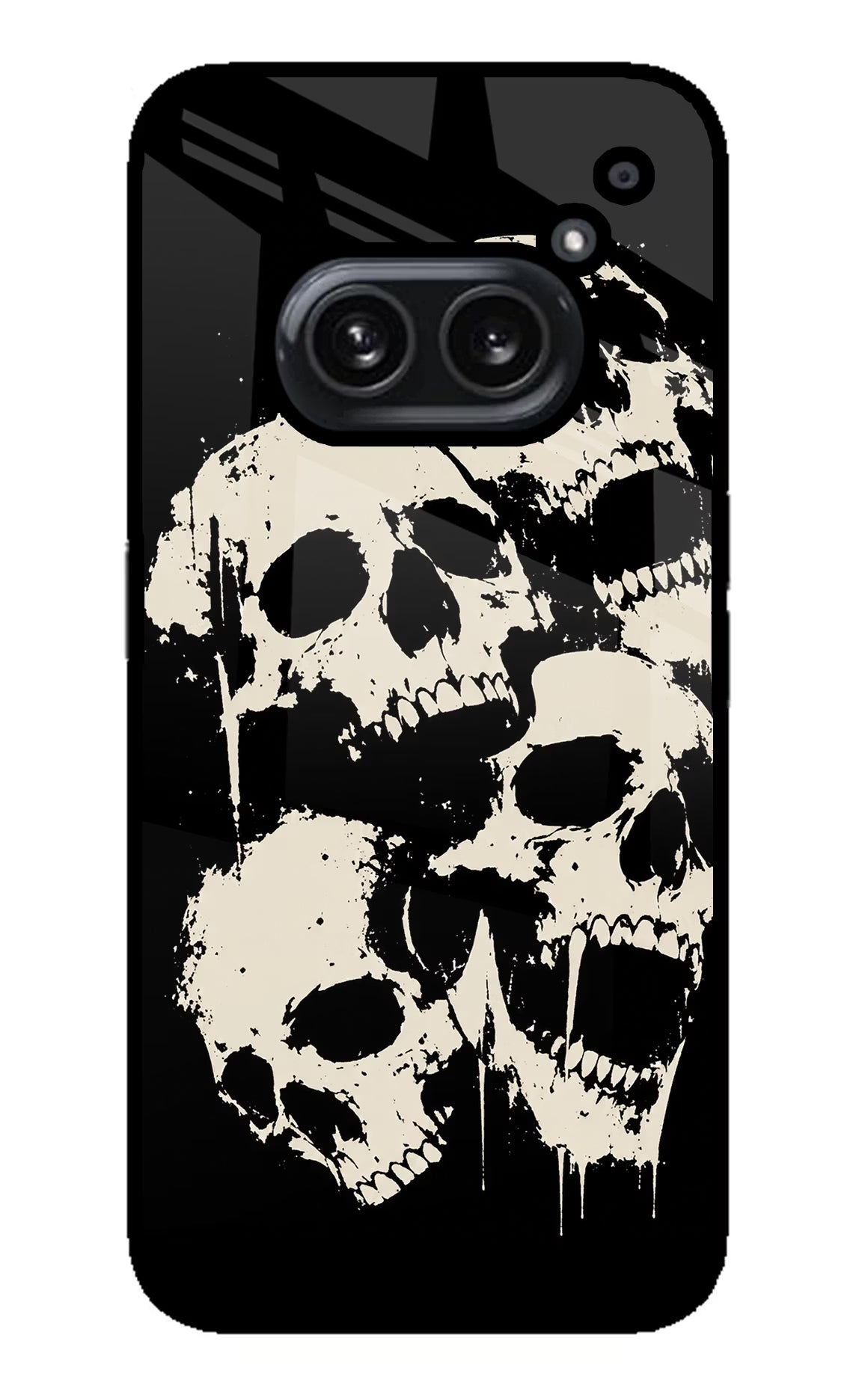 Dead Stack Nothing Phone 2A Plus Glass Case Back Cover by Casekaro