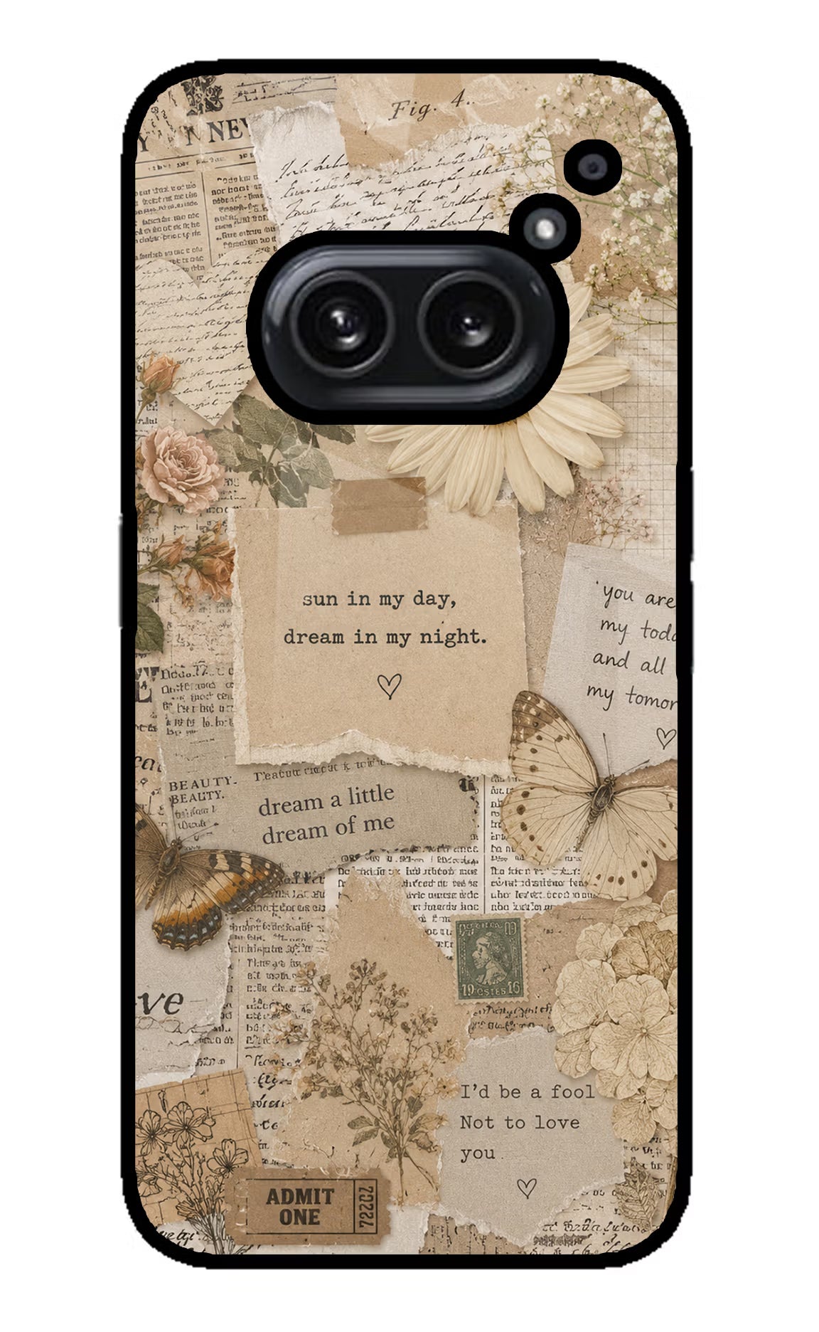 Vintage case Nothing Phone 2A Plus Glass Case