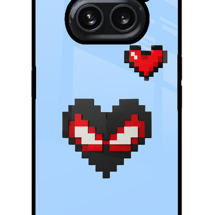 Peter Heart Nothing Phone 2A Plus Glass Case Back Cover by Casekaro