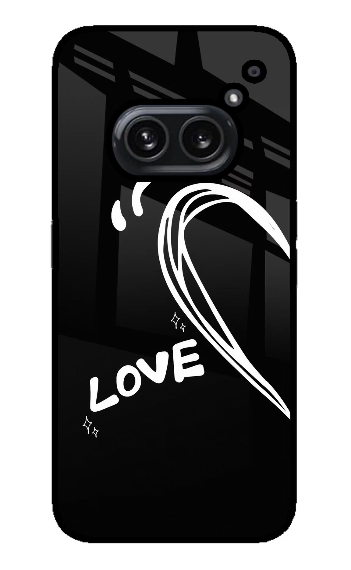 Love Line Nothing Phone 2A Plus Glass Case