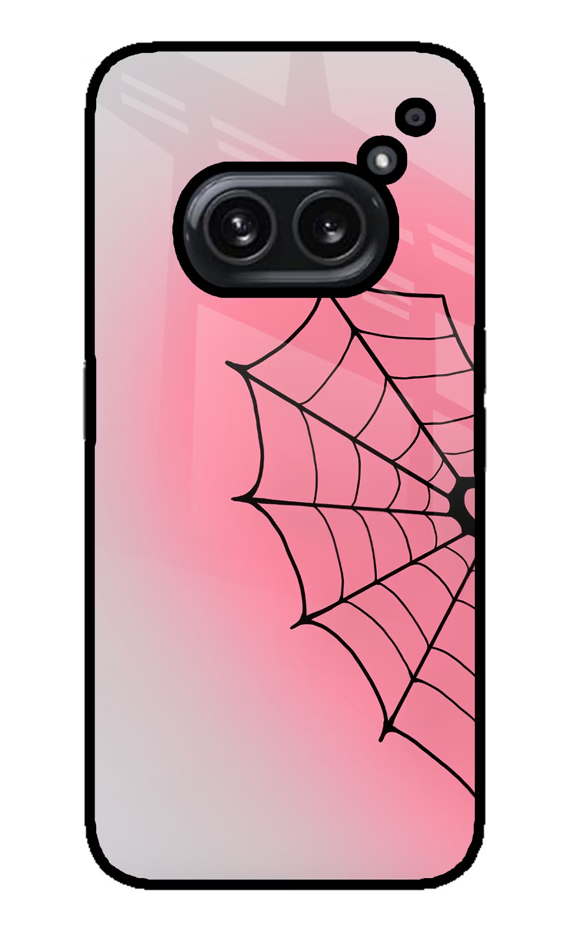 Pink Web Nothing Phone 2A Plus Glass Case