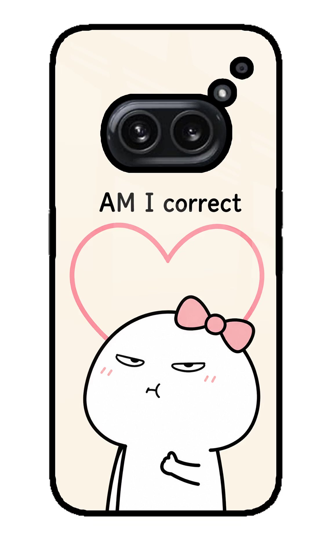 Always Right Nothing Phone 2A Plus Glass Case