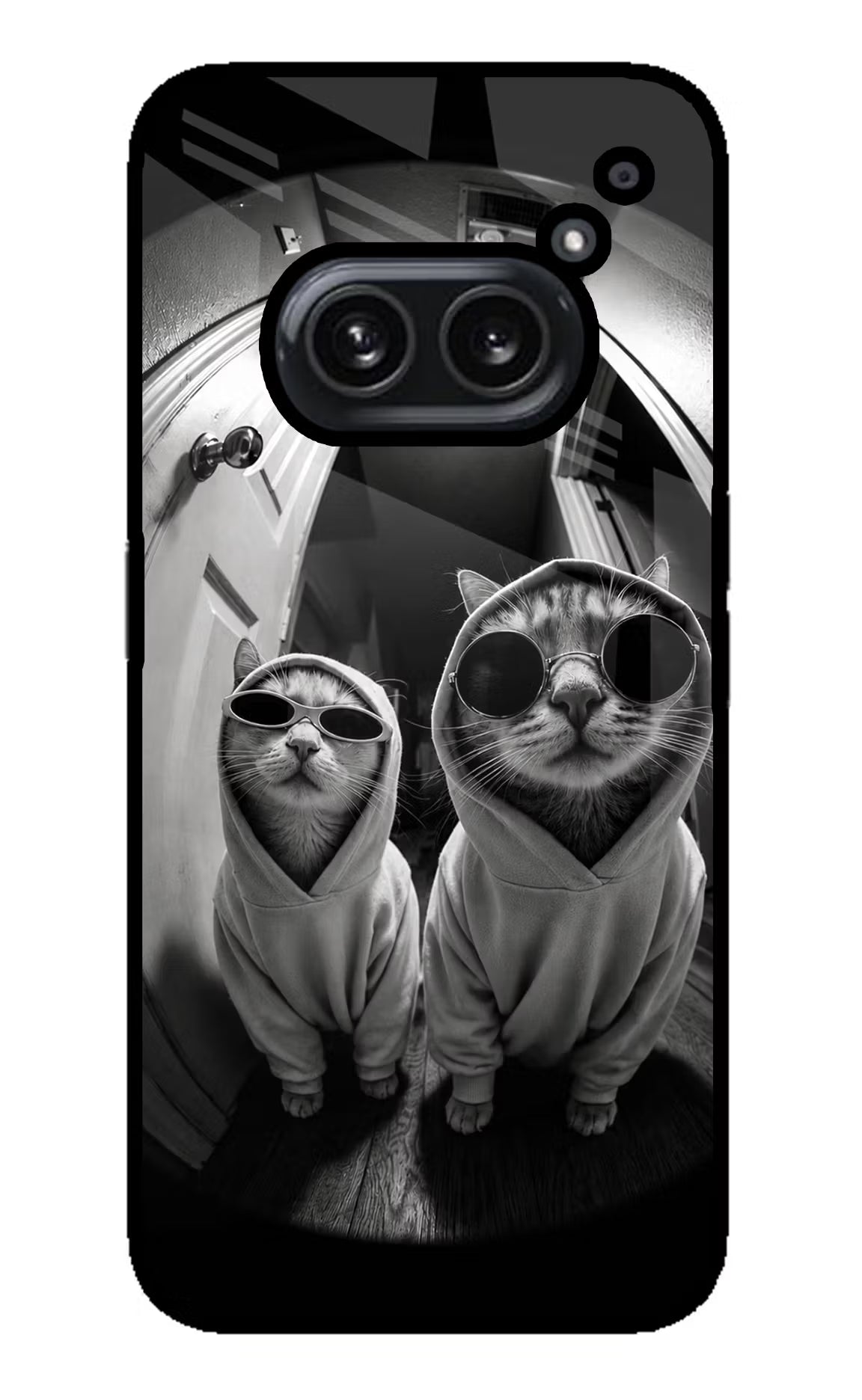 Hood Cats Nothing Phone 2A Plus Glass Case