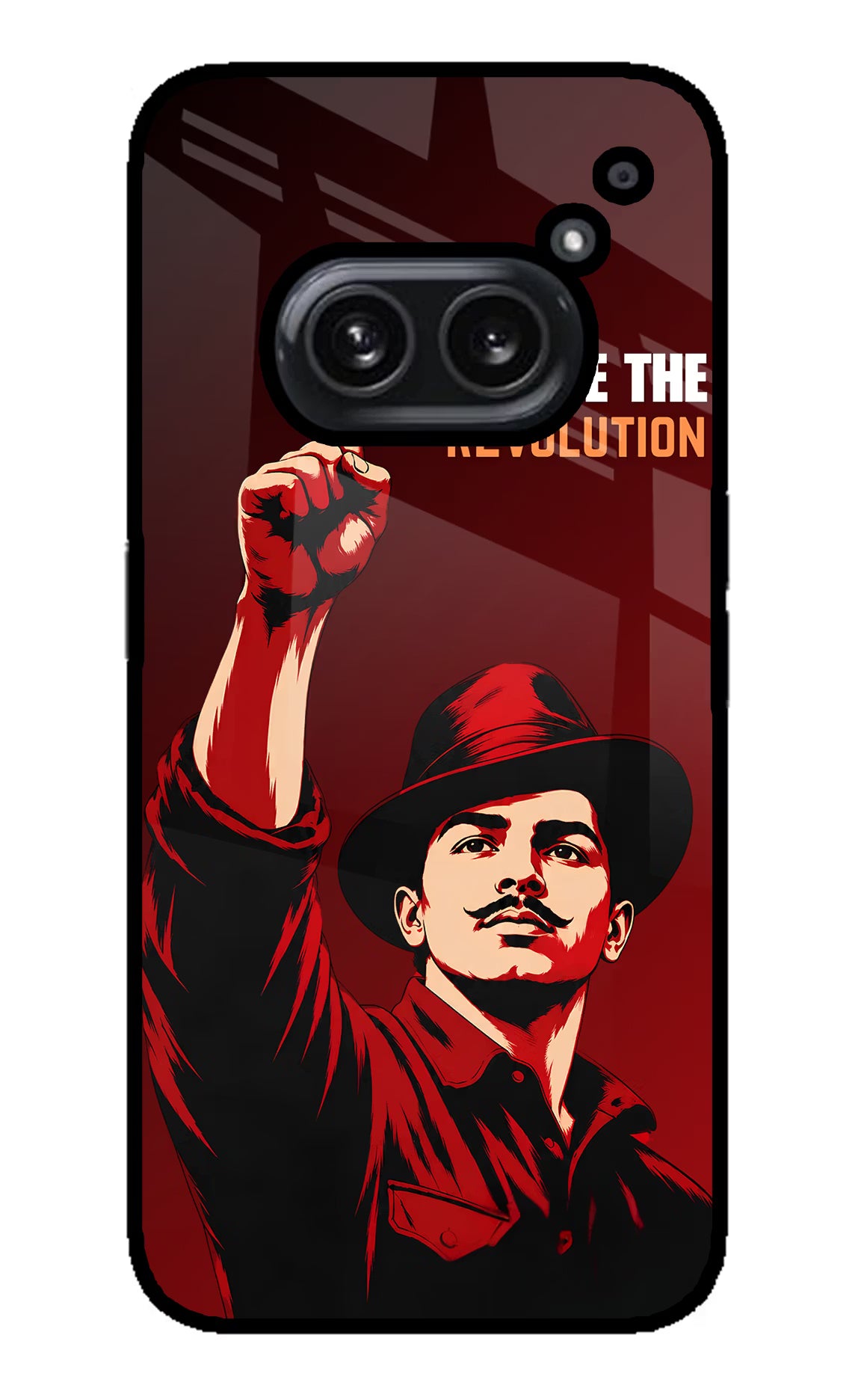 Bhagat Singh Revolution Nothing Phone 2A Plus Glass Case