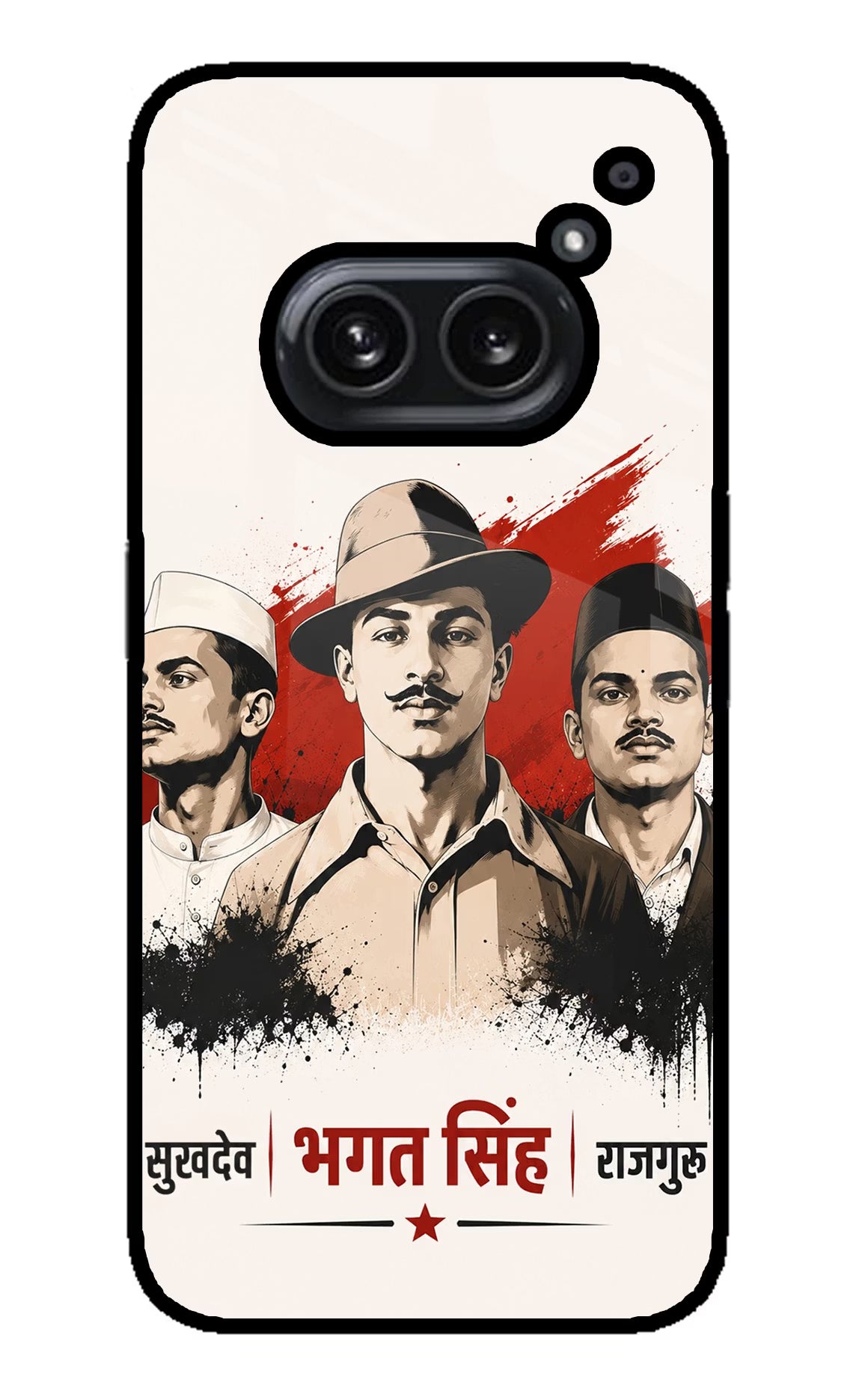 Sardar Patel Iron Will Nothing Phone 2A Plus Glass Case