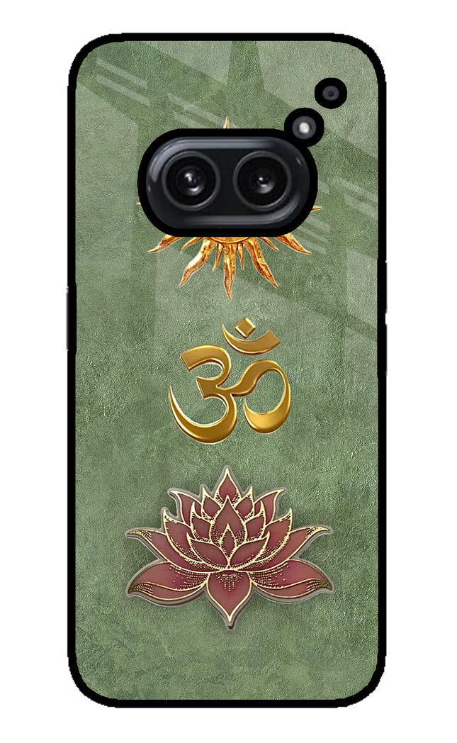 Om & Lotus Nothing Phone 2A Plus Glass Case