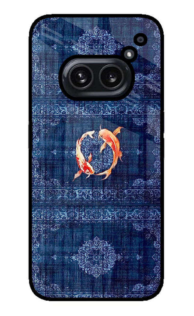 Koi Blue Nothing Phone 2A Plus Glass Case