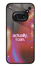 Pink Aura Nothing Phone 2A Plus Glass Case