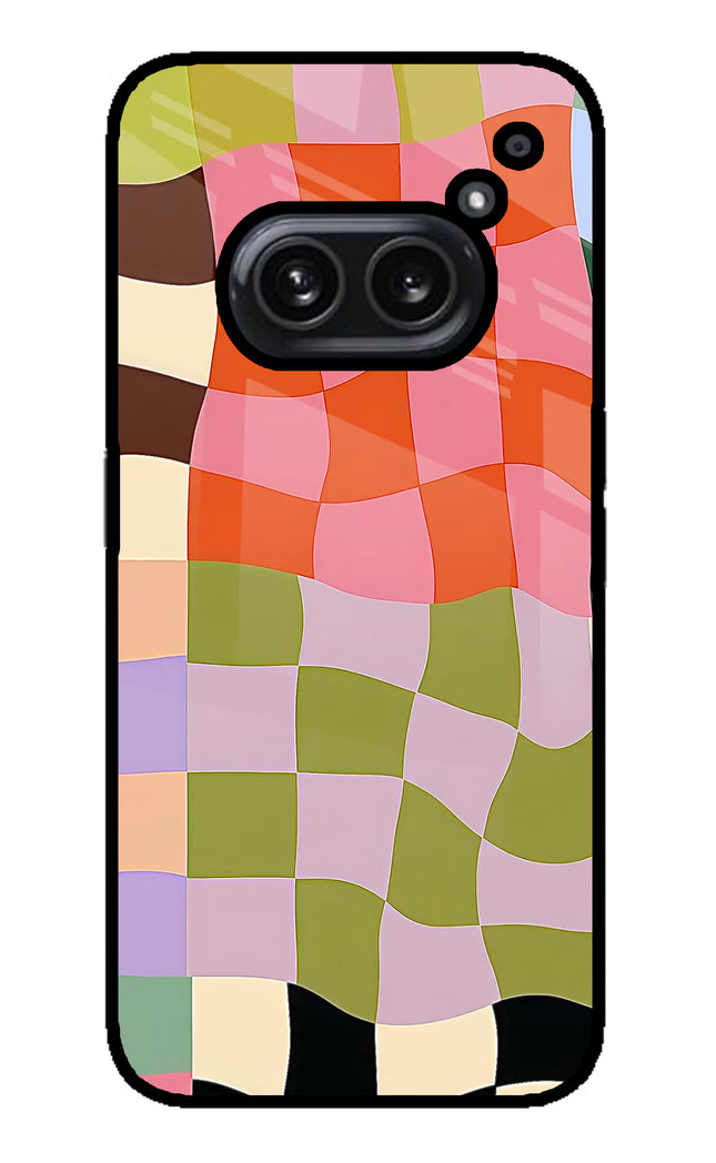 Wavy Grid Nothing Phone 2A Plus Glass Case