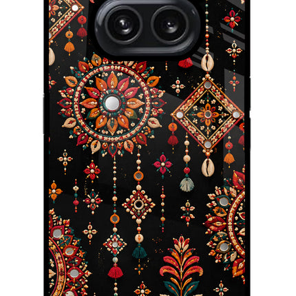 Boho Noir Nothing Phone 2A Plus Glass Case