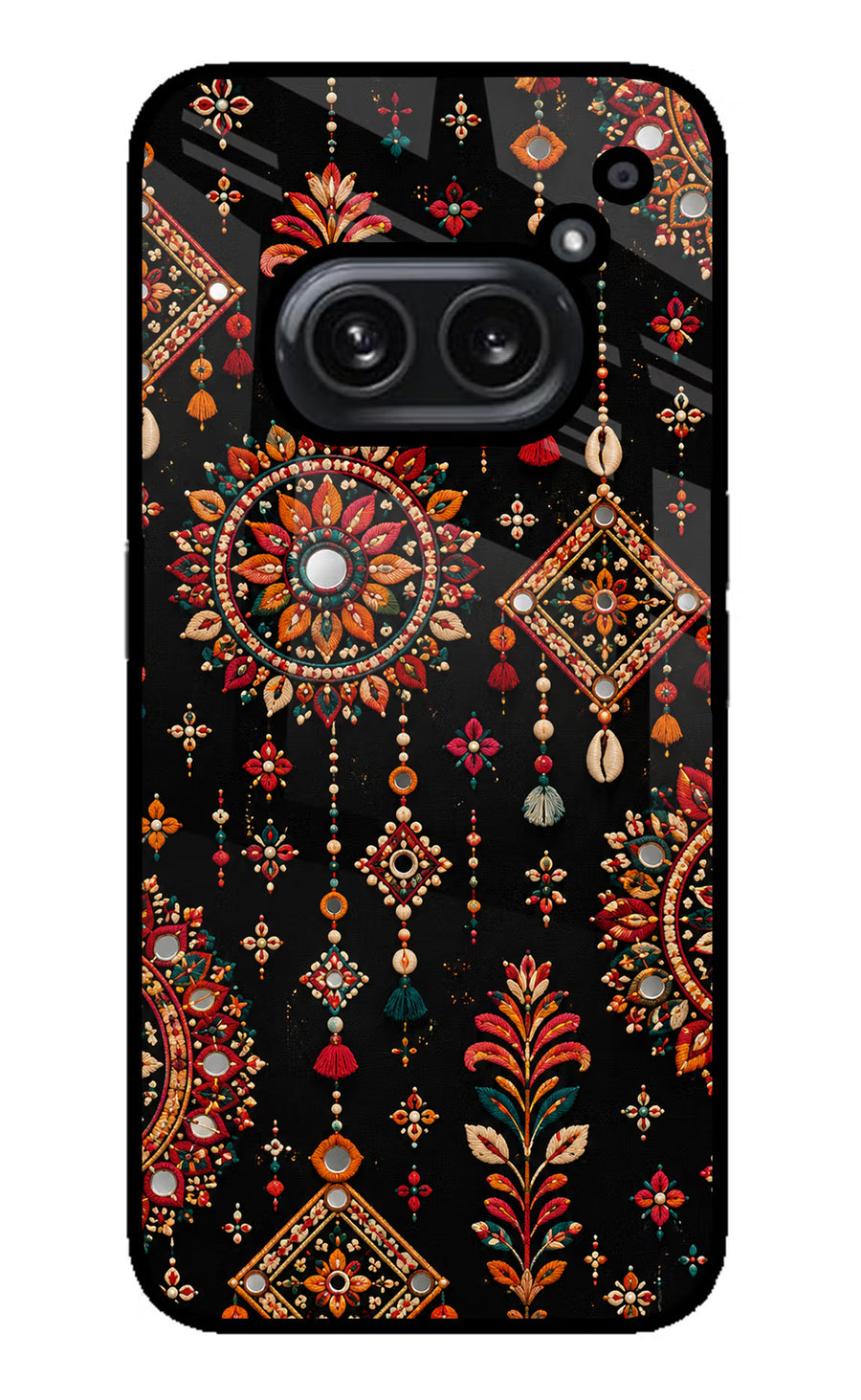 Boho Noir Nothing Phone 2A Plus Back Cover, Glass case