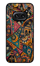 Folk Print Nothing Phone 2A Plus Glass Case