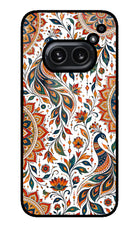 White Mayura Nothing Phone 2A Plus Glass Case