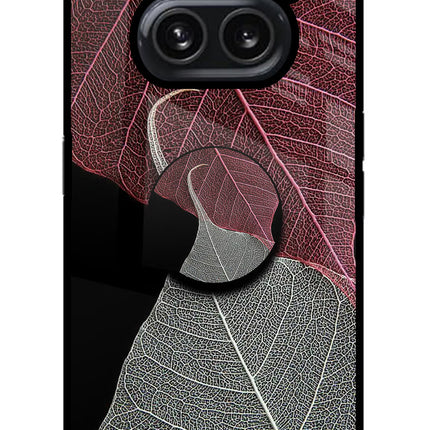 Leaf Pattern Nothing Phone 2A Plus Pop Case by Casekaro