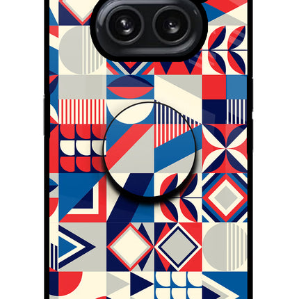 Colorful Pattern Nothing Phone 2A Plus Pop Case by Casekaro