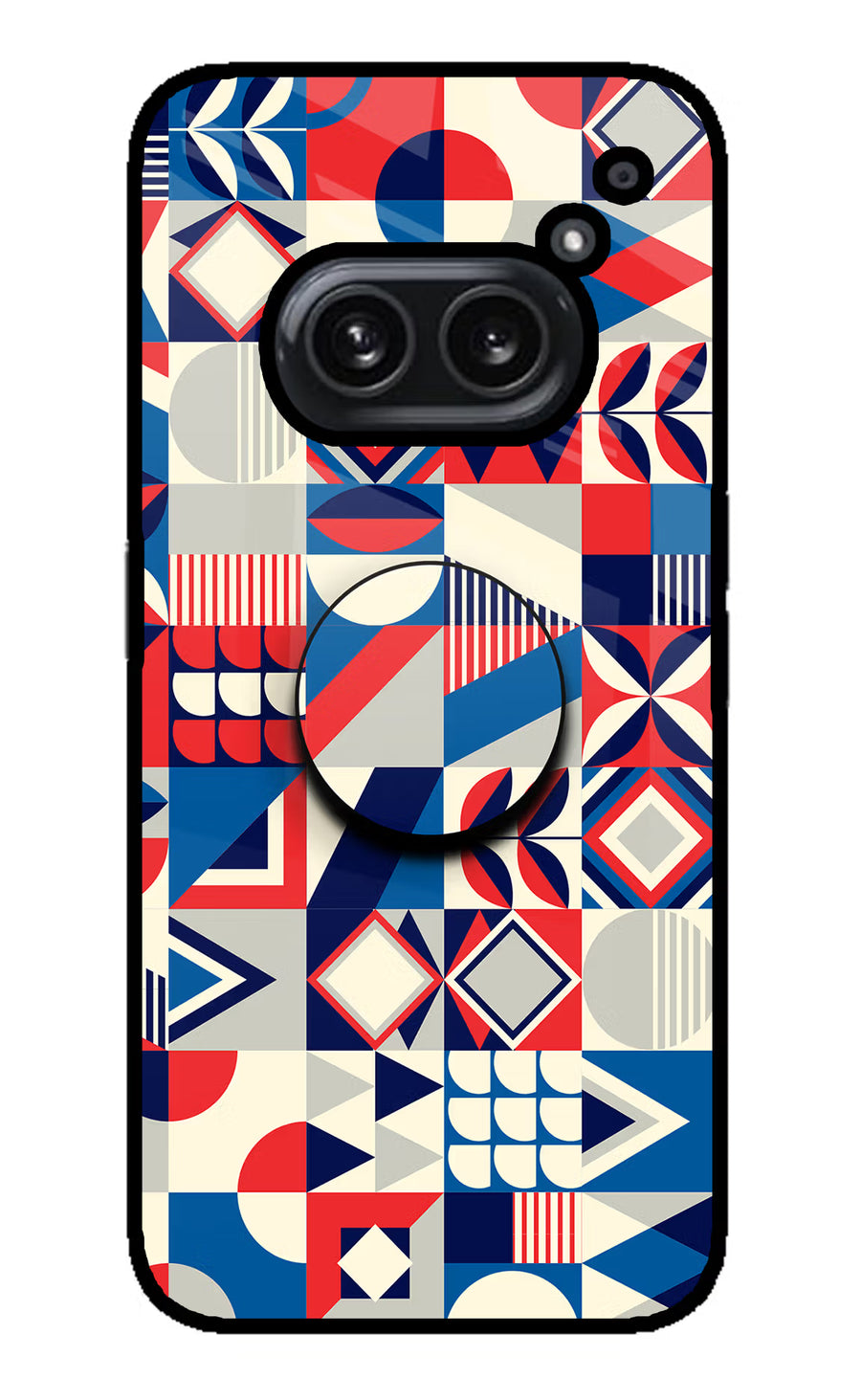 Colorful Pattern Nothing Phone 2A Plus Pop Case, Metal case