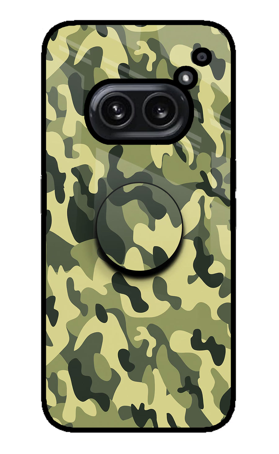 Camouflage Nothing Phone 2A Plus Pop Case, Metal case