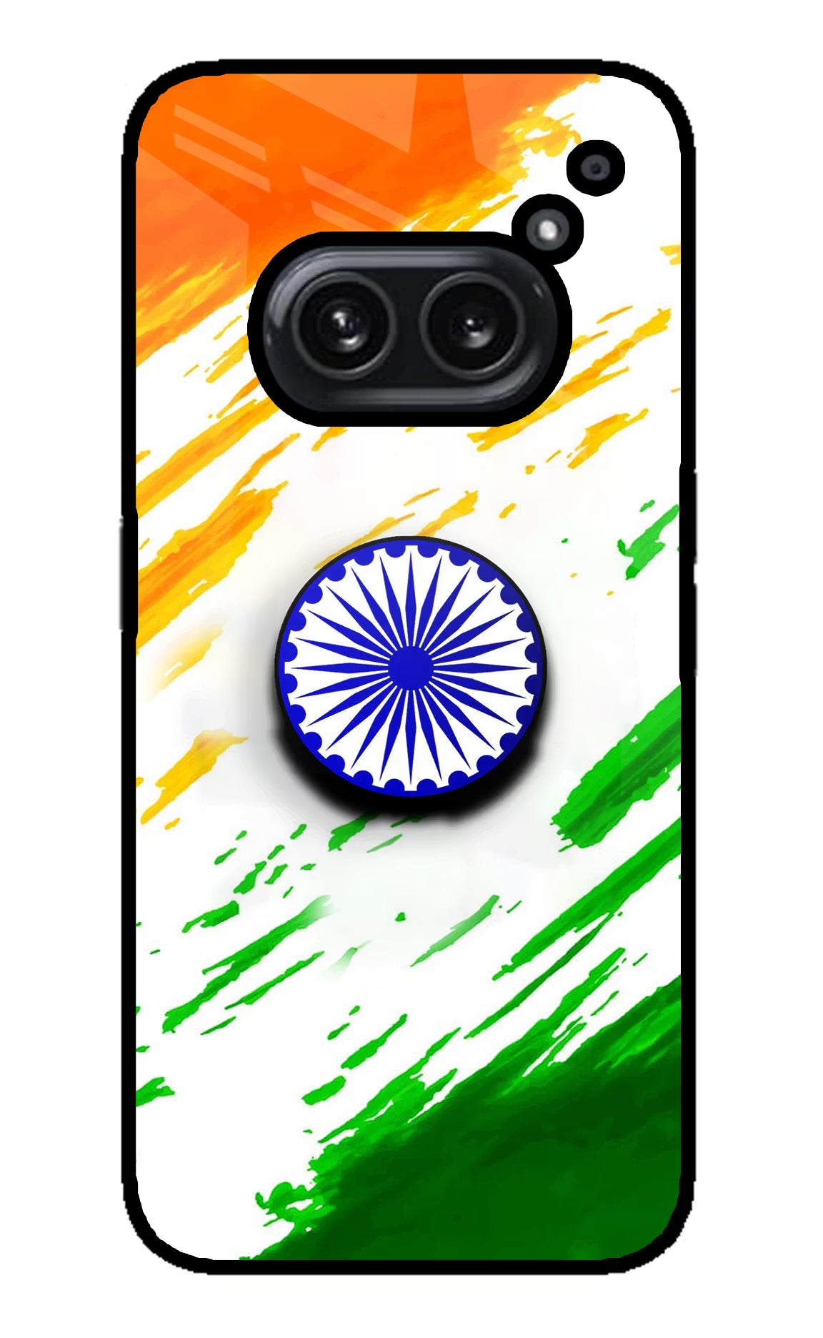Indian Flag Ashoka Chakra Nothing Phone 2A Plus Pop Case by Casekaro