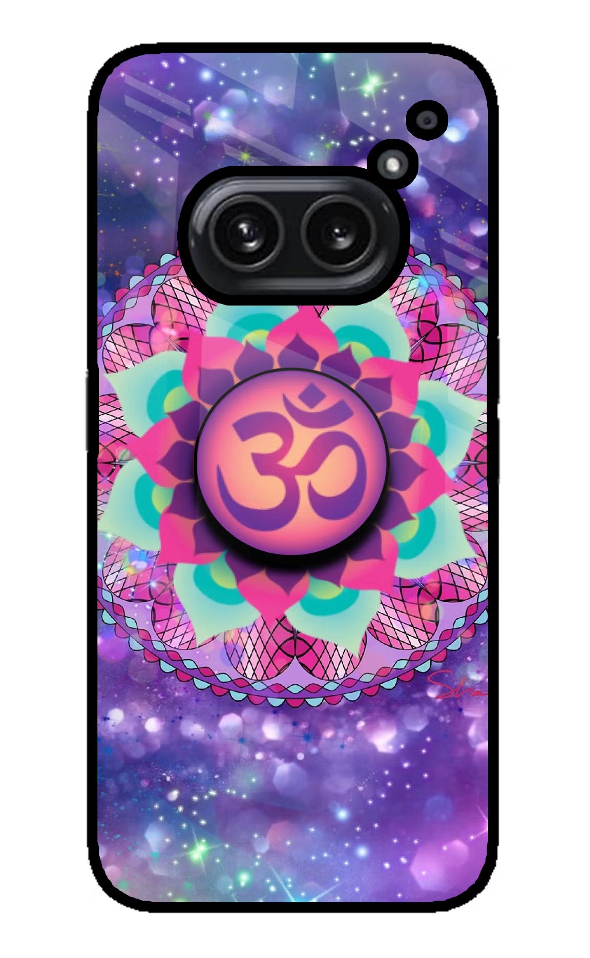 Om Purple Nothing Phone 2A Plus Pop Case by Casekaro