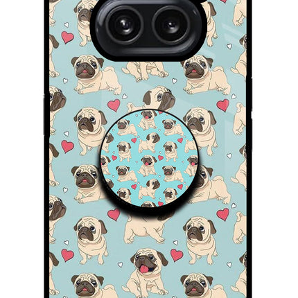 Pug Dog Nothing Phone 2A Plus Pop Case by Casekaro