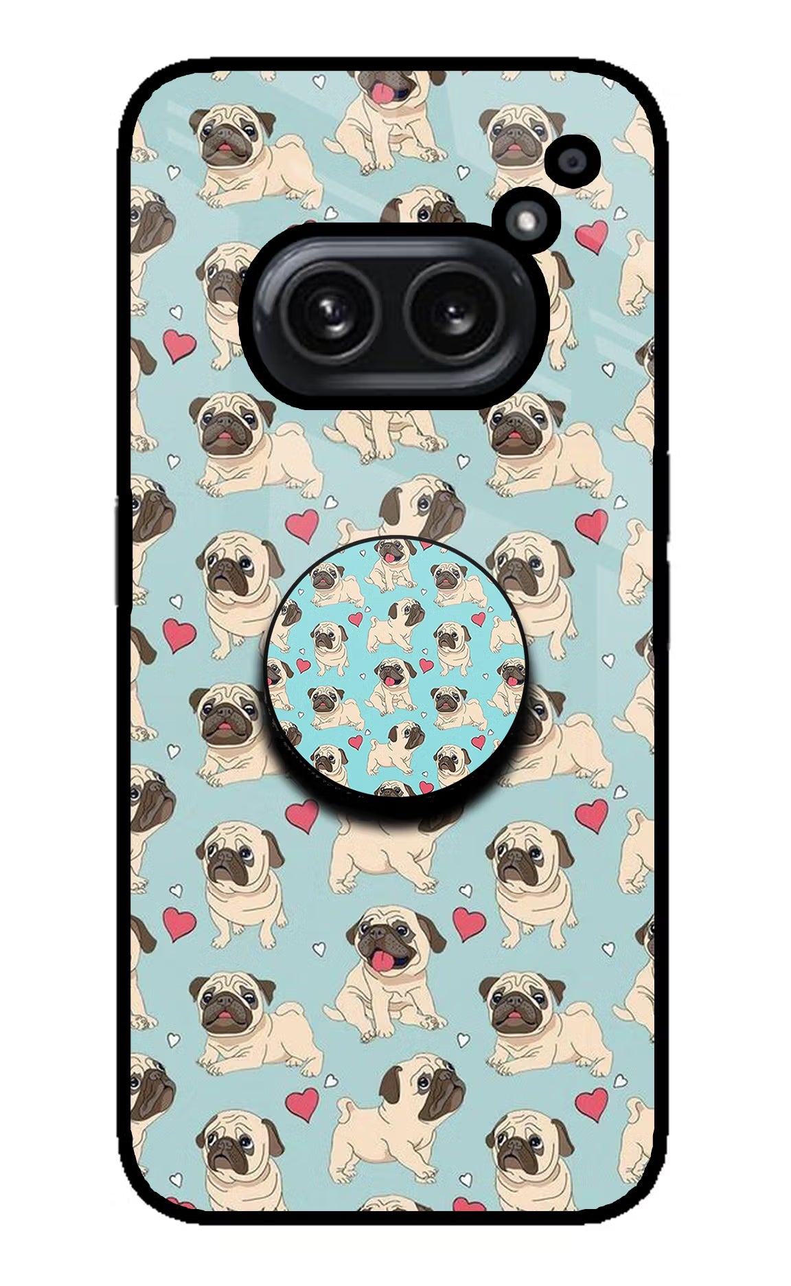 Pug Dog Nothing Phone 2A Plus Pop Case by Casekaro