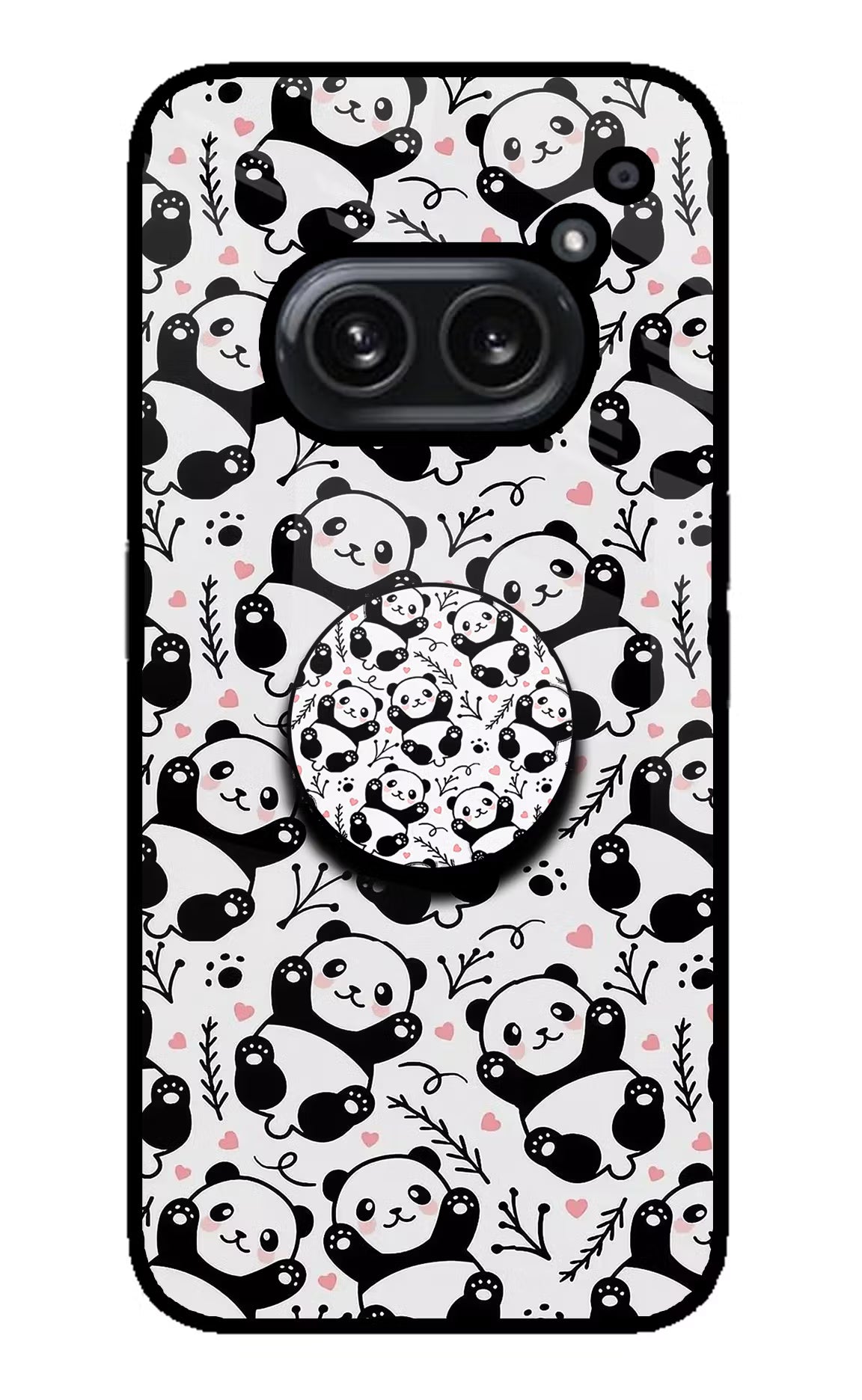 Cute Panda Nothing Phone 2A Plus Pop Case by Casekaro