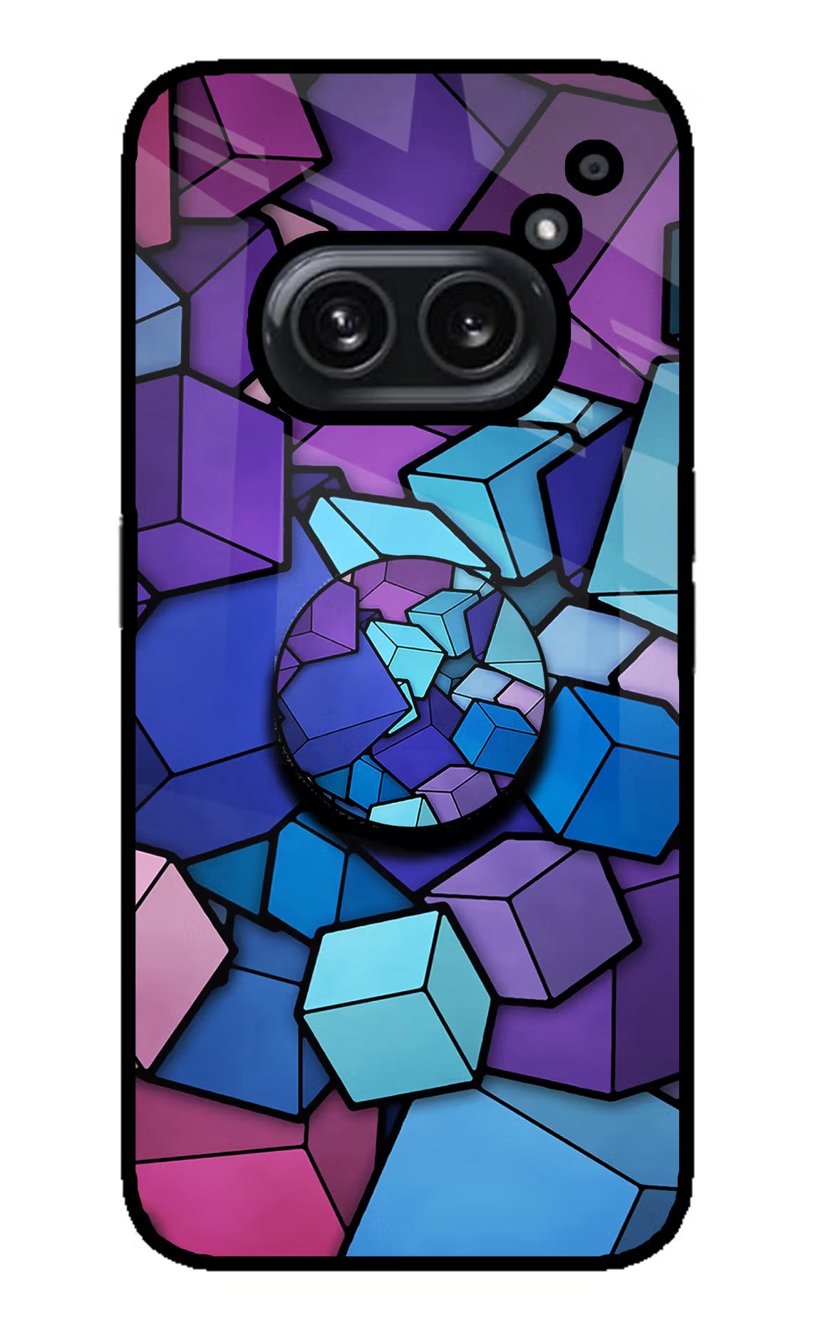 Cubic Abstract Nothing Phone 2A Plus Pop Case by Casekaro
