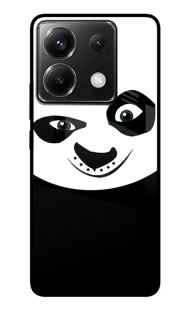 Panda Poco X6 Glass Case
