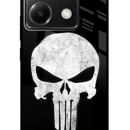 Punisher Skull Poco X6 Glass Case