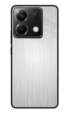 Wooden Grey Texture Poco X6 Glass Case