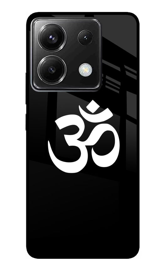 Om Poco X6 Glass Case