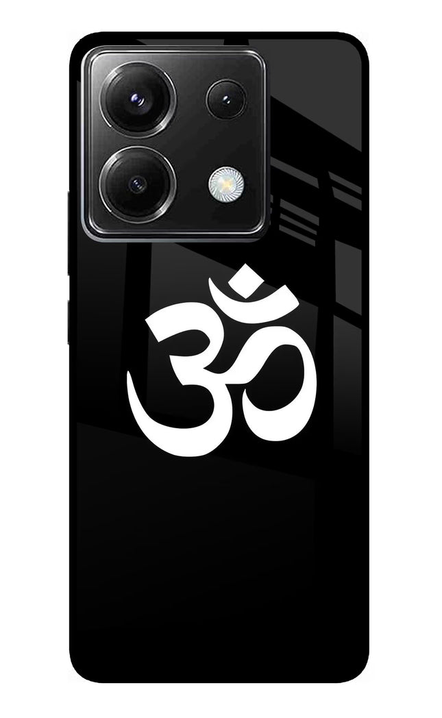 Om Poco X6 Glass Case