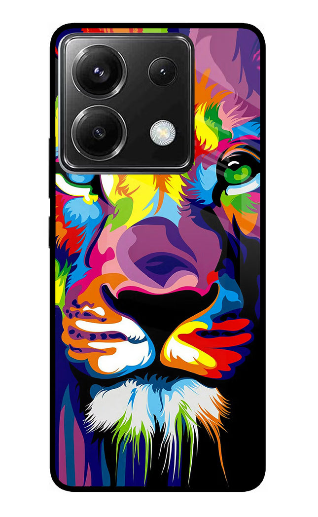 Lion Poco X6 Glass Case