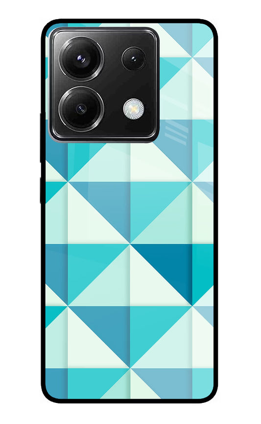 Abstract Poco X6 Glass Case