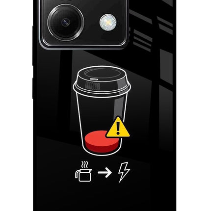 Coffee Poco X6 Glass Case